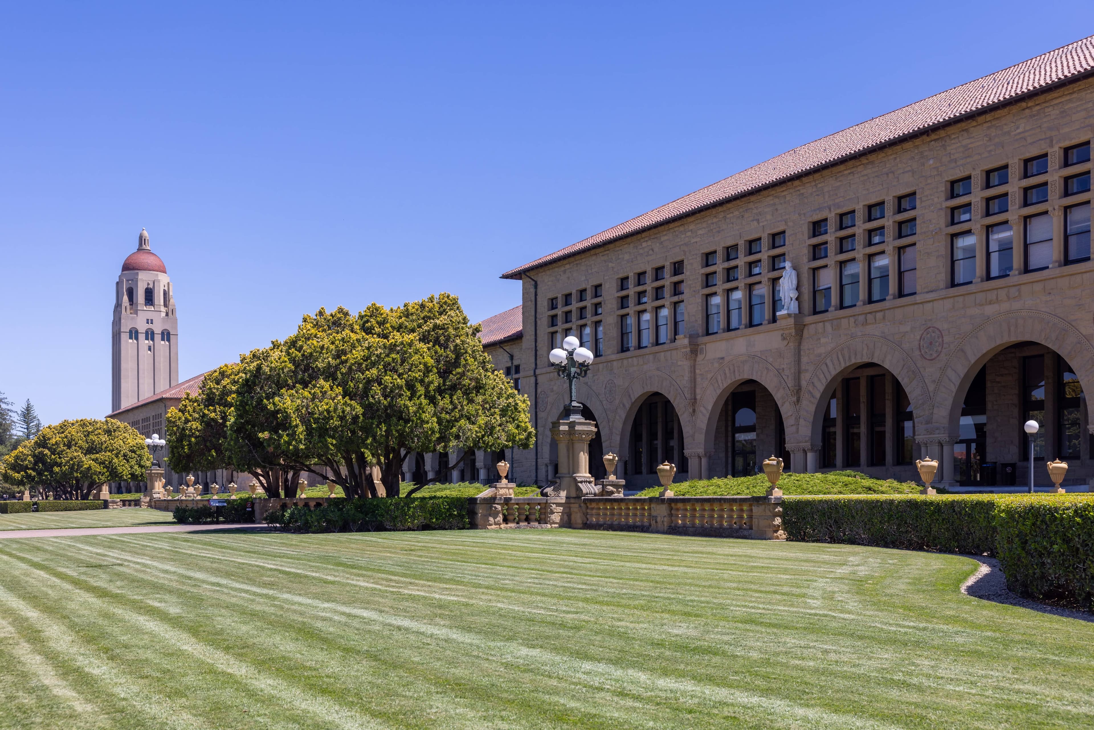 Stanford Hoover Tower and Lawns